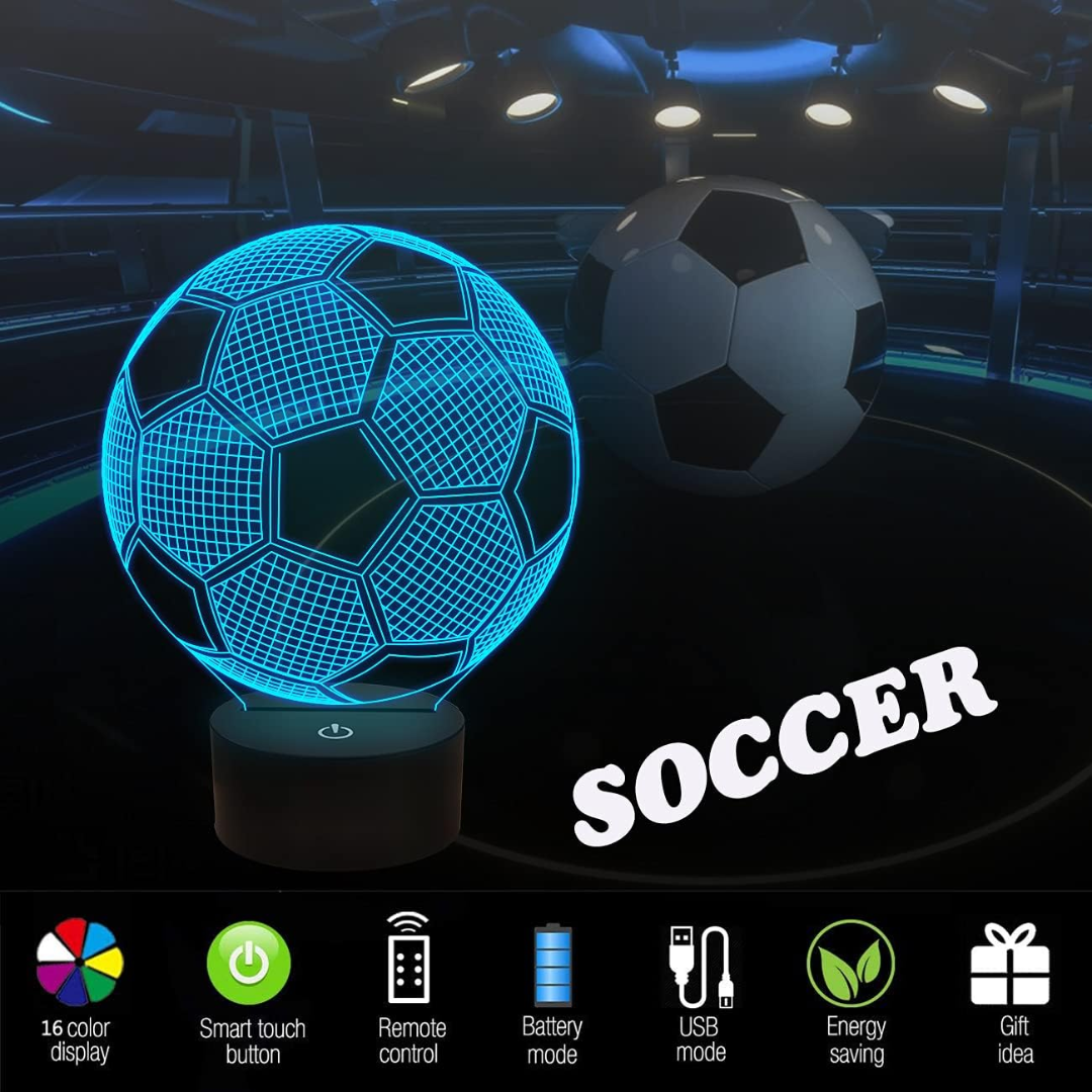Goalight Lampara LED de Fútbol Escritorio