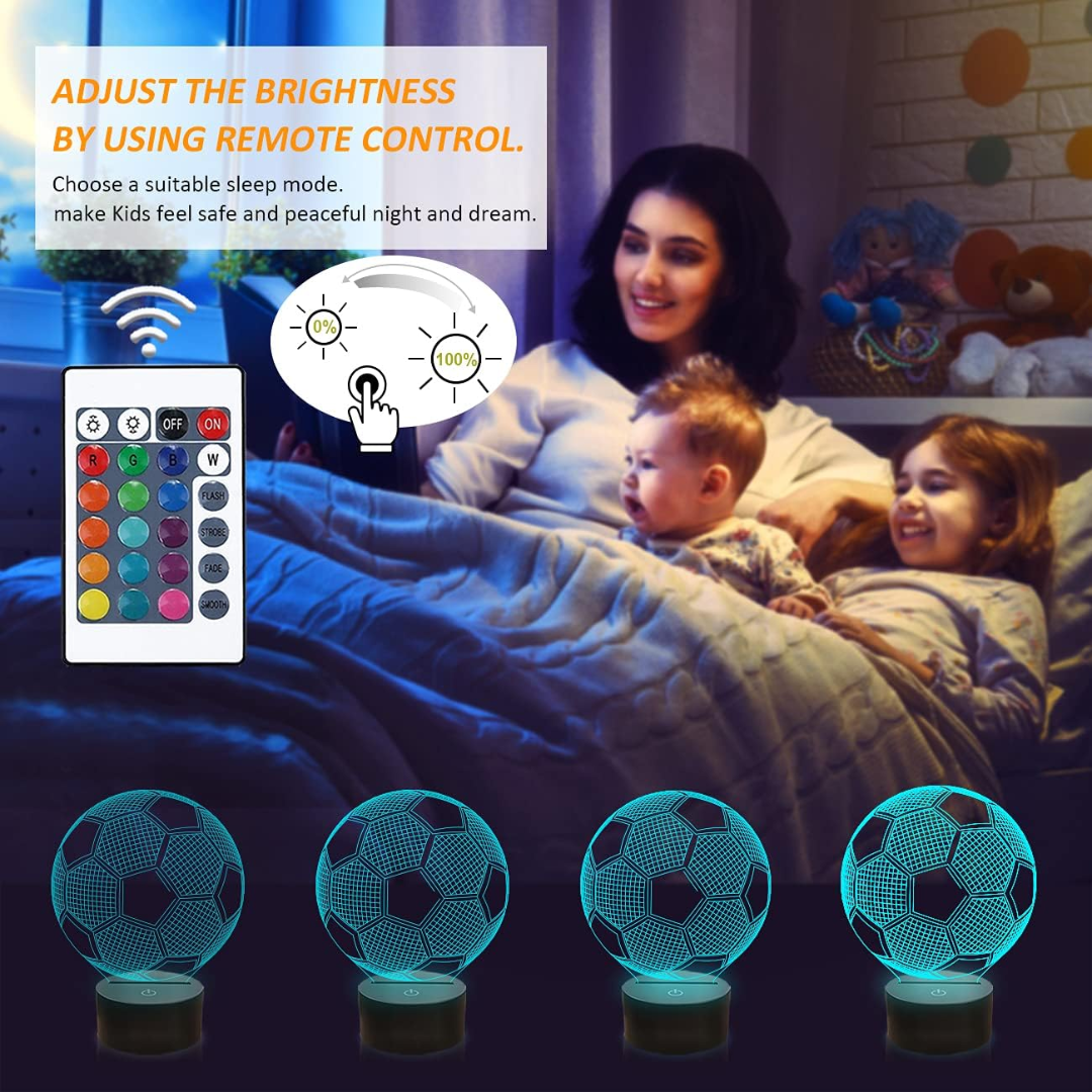 Goalight Lampara LED de Fútbol Escritorio